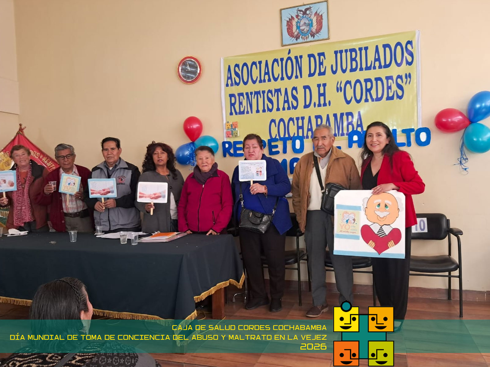 Día Mundial de Toma de Conciencia del Abuso y Maltrato en la Vejez