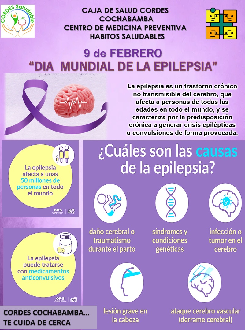 Día Mundial de la Epilepsia
