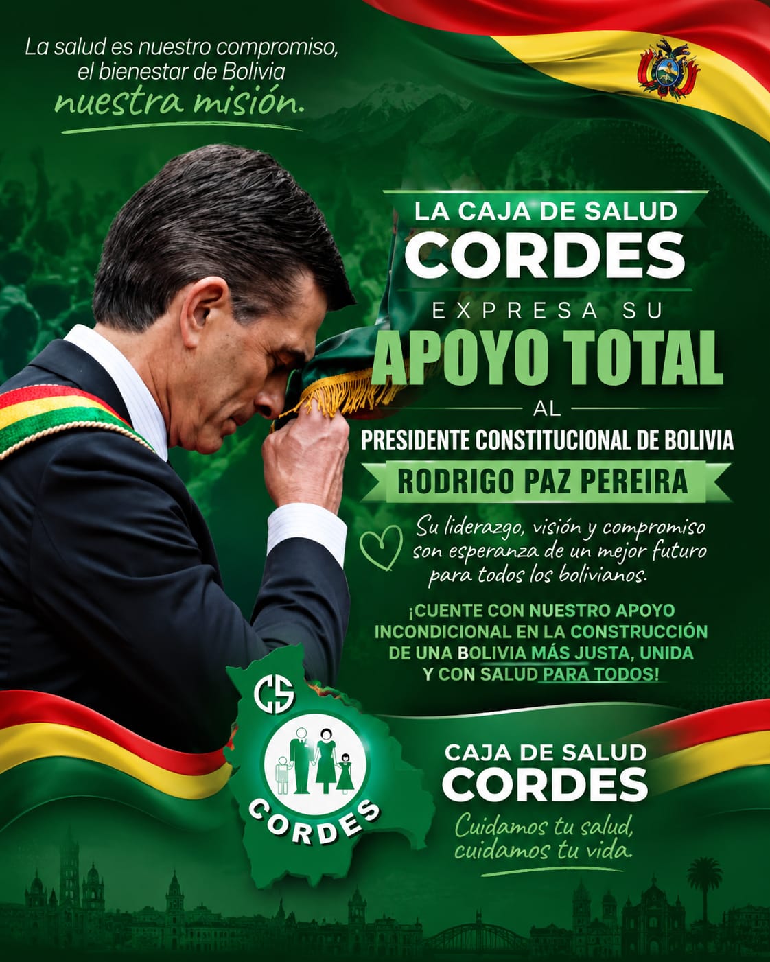 Apoyo a nuestro presidente constitucional
