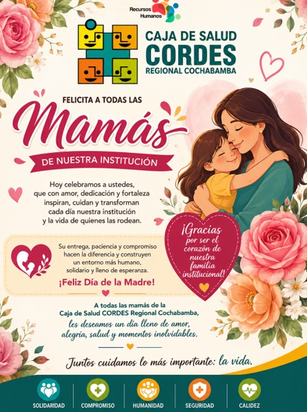 Feliz día de la madre