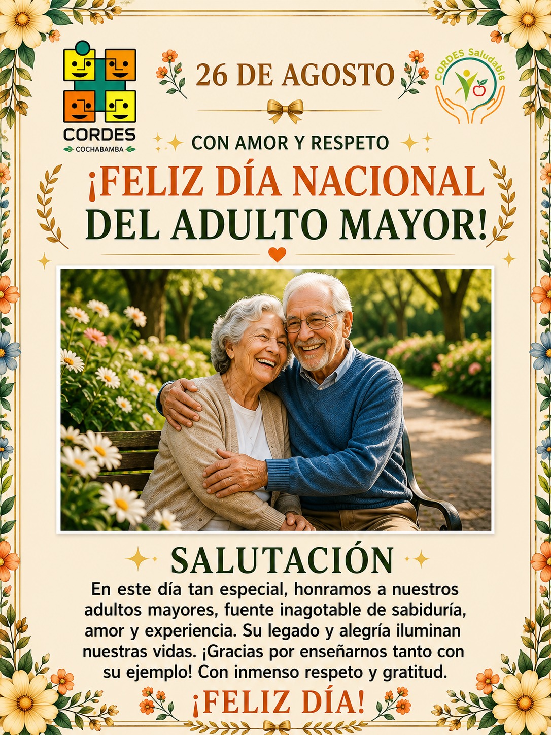 Día Nacional del Adulto Mayor